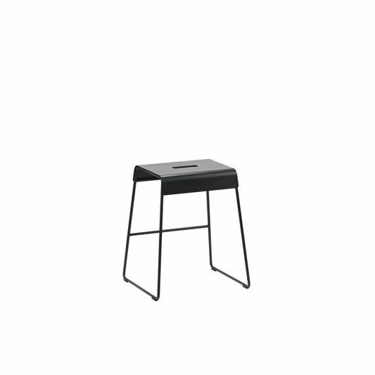 Zone Denmark Outdoor-Schemel A-Stool Black, Hocker, Stahl, Schwarz, 45 cm, 24503