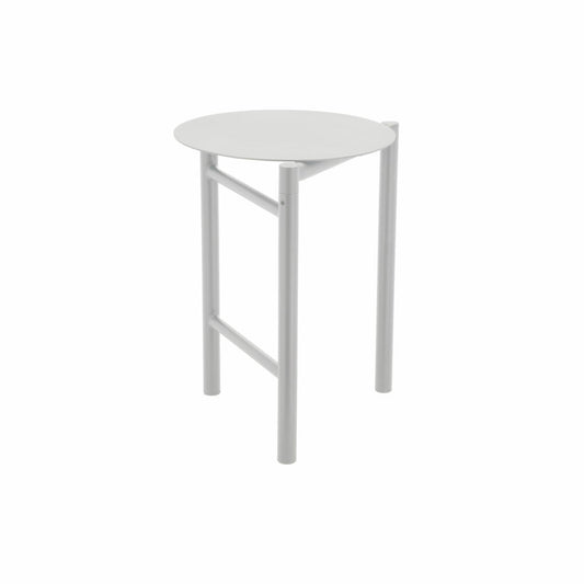 Zone Denmark Schemel Disc Soft Grey, Sitzhocker, Hocker, Stahl, Grau, 45 cm, 32241