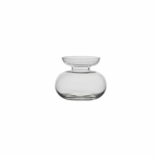 Zone Denmark Vase Inu Pure Clear, flower vase, decorative vase, glass, clear, 11 x 9 cm, 31496