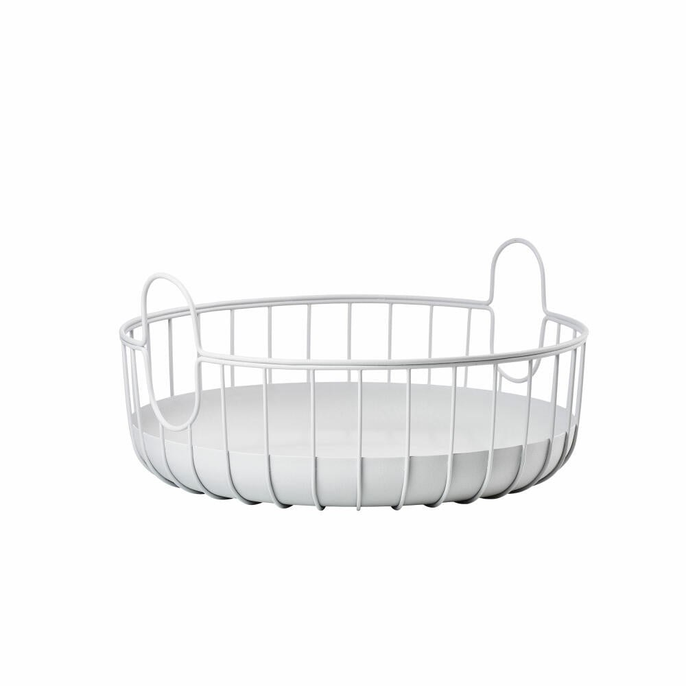 Zone Denmark basket Inu Soft Grey, storage basket, steel, grey, 38 x 18 cm, 28684