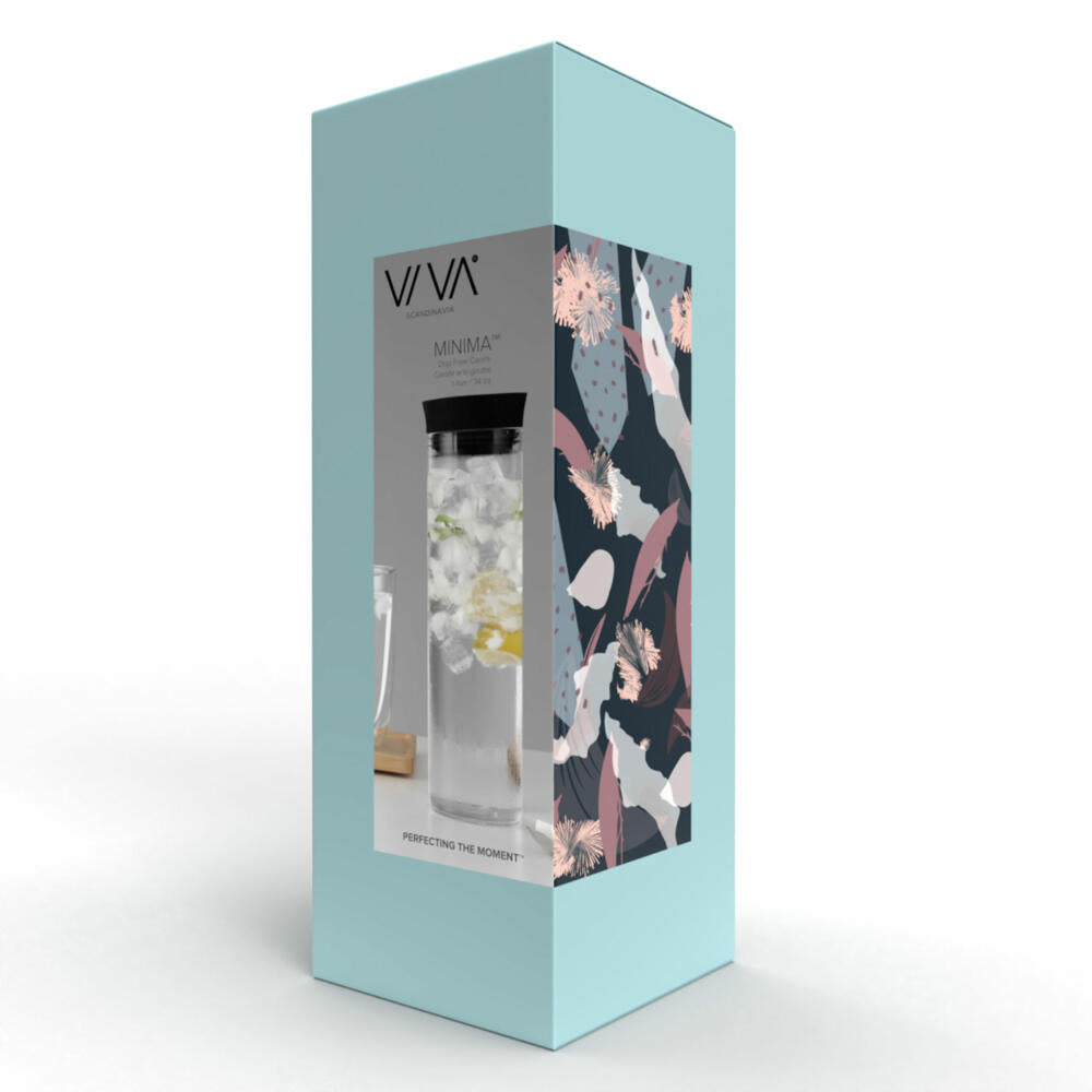 VIVA Minima glass carafe, carafe, jug, water carafe, borosilicate glass, 1 L, V28001