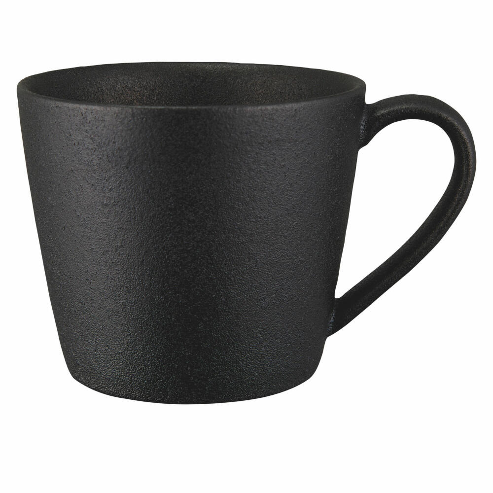 Maxwell &amp; Williams Mug Caviar Black conical, cup, porcelain, black, 420 ml, AX0594