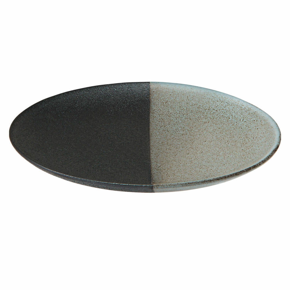 Maxwell &amp; Williams Plate Umi, Dessert Plate, Porcelain, Grey-Black, 15 cm, AX0559