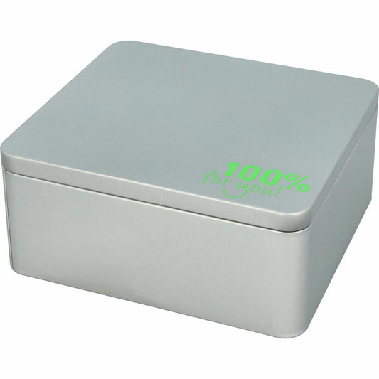 Birkmann Cause We Care gift box, large, biscuit tin, cookie tin, tinplate, 21 x 19 x 9 cm, 889552