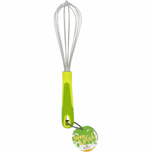 Birkmann Colour Kitchen whisk, mixing whisk, whipping whisk, stainless steel / plastic, green, 27 cm, 422438