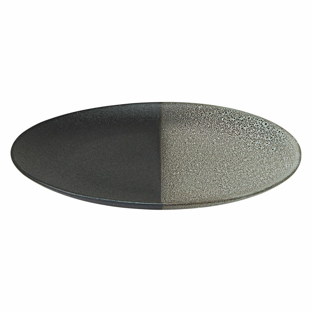 Maxwell &amp; Williams Umi serving plate, porcelain, grey-black, 36 cm, AX0585