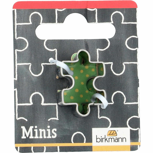 Birkmann Mini Cookie Cutter Puzzle, Cookie Cutter, Cookie Mold, Biscuit, Cookies, Stainless Steel, 2.5 cm, 152618