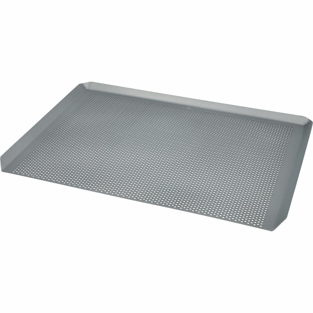 Birkmann Bakers Best Baking Tray Perforated, Oven Tray, Pastry, Cookie Tray, Carbon Steel, 40 x 28.6 cm, 886667