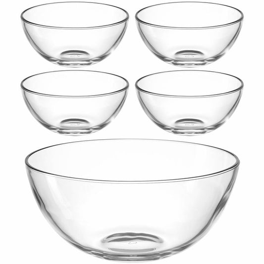 Leonardo Schalenset S CUCINA, 5-tlg., Schale, Schüssel, Dessertschale, Glas, 066349