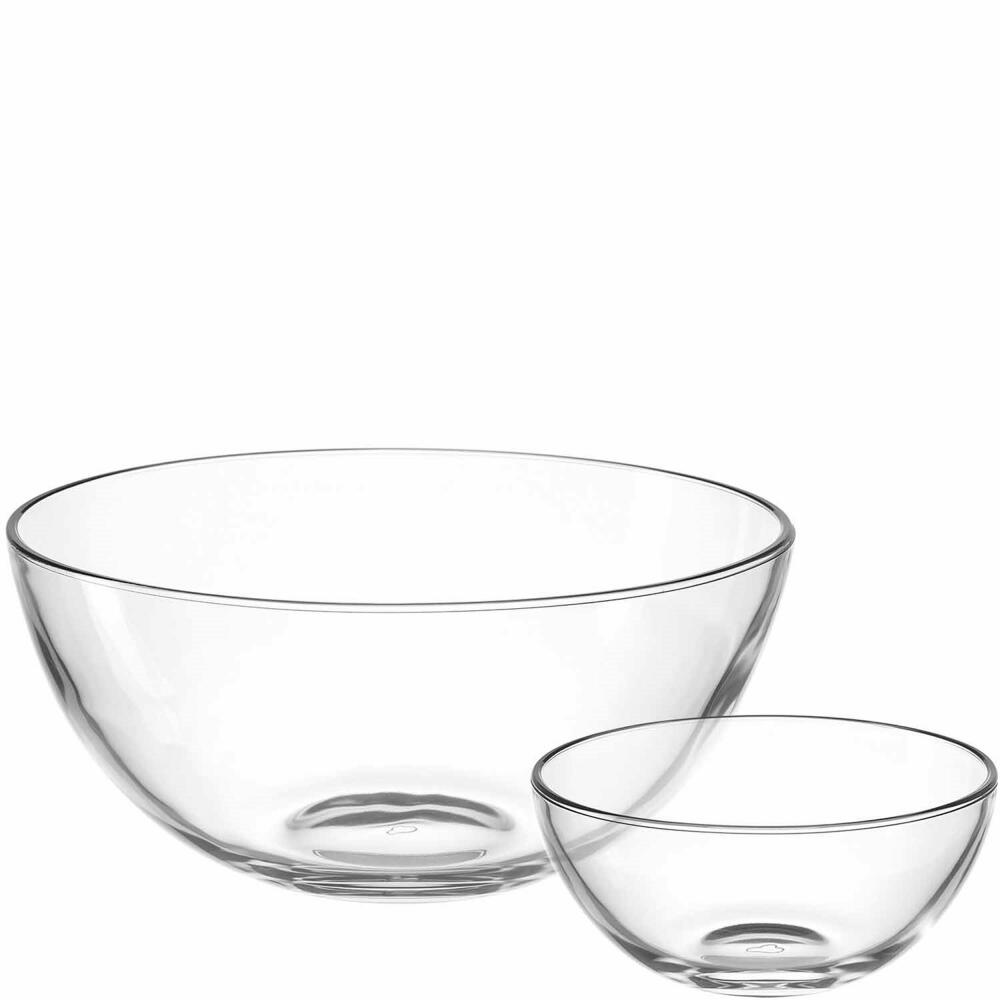 Leonardo Schalenset L CUCINA, 5-tlg., Schale, Schüssel, Dessertschale, Salatschale, Glas, 066348