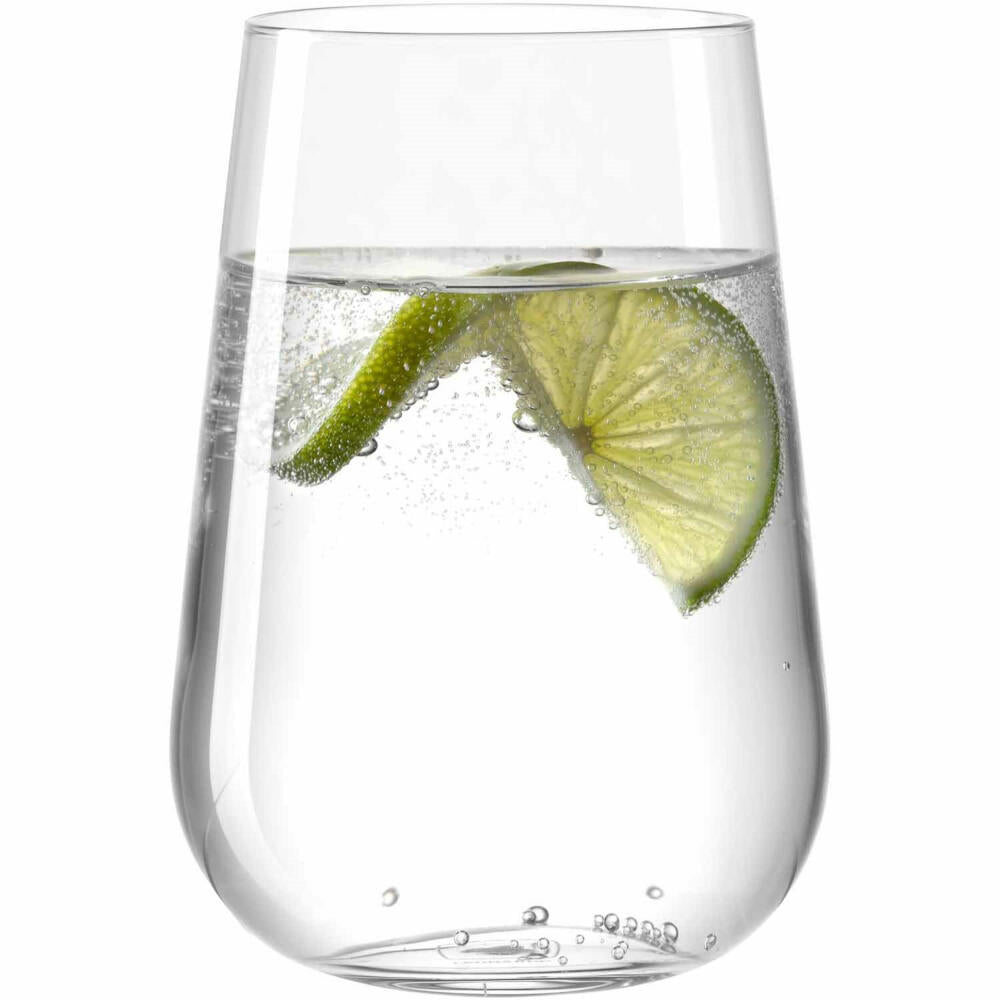 Leonardo Becher M PALADINO, Trinkglas, Wasserglas, Glas, Kristallglas, 300 ml, 066312