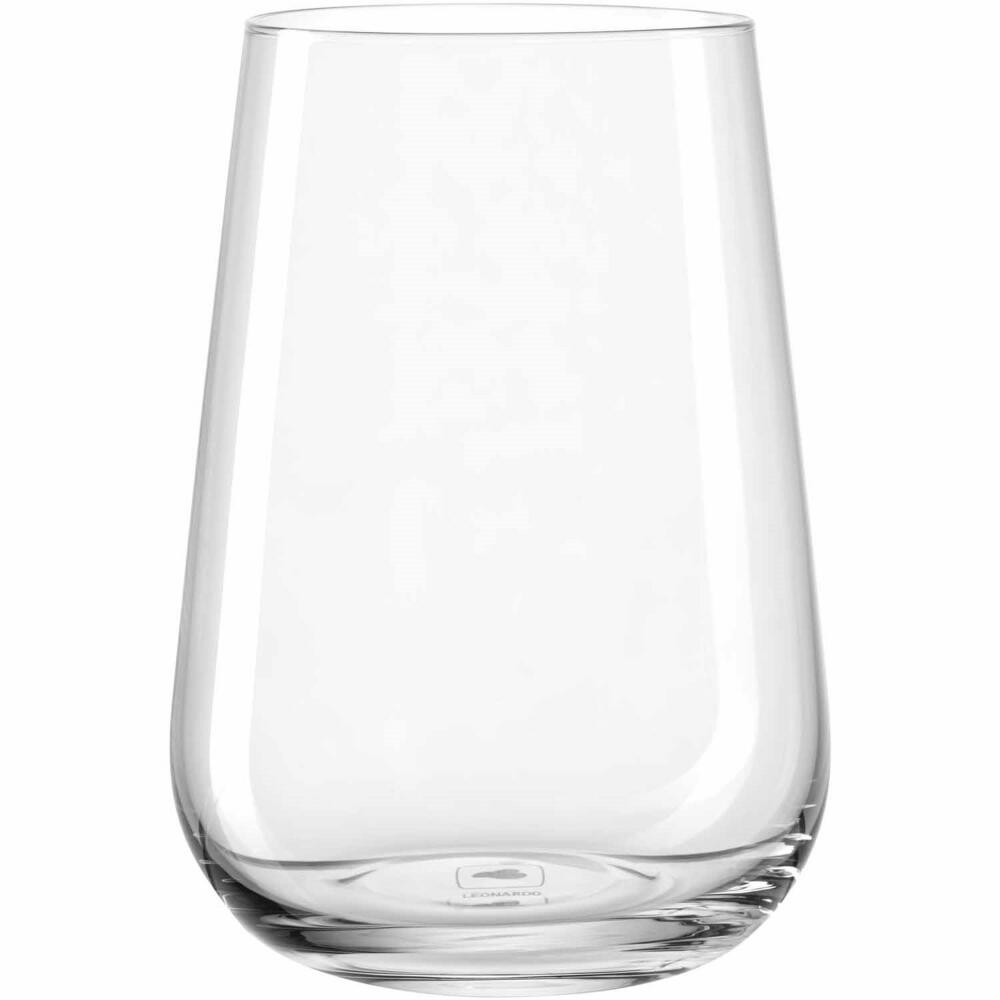 Leonardo Becher M PALADINO, Trinkglas, Wasserglas, Glas, Kristallglas, 300 ml, 066312