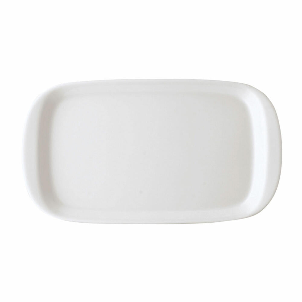 Rosenthal Form 1382 Milchtablett / Zuckertablett, Tablett, White, Porzellan, 23 cm, 41382-800001-12865