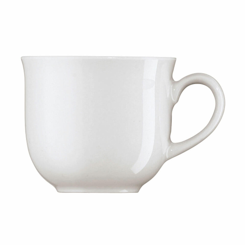 Arzberg Form 1382 Espresso cup, upper cup, espresso cup, mocha cup, ristretto cup, white, porcelain, 100 ml, 41382-800001-14722