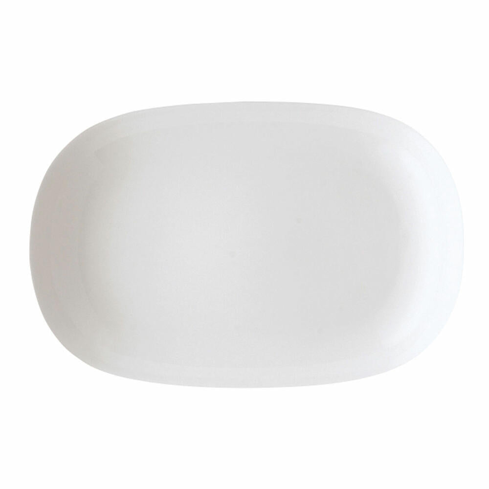 Arzberg Form 1382 Plate, Oval, Side Plate, Dinner Plate, White, Porcelain, 32 cm, 41382-800001-12732