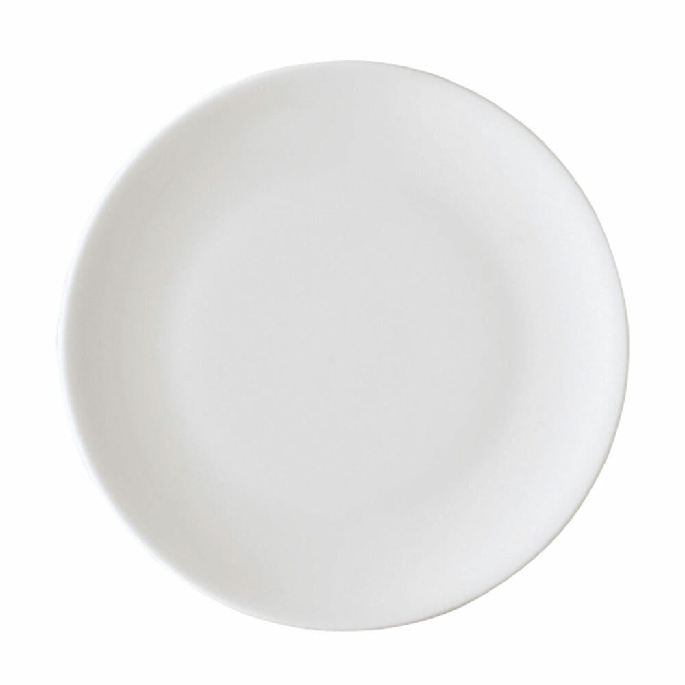 Arzberg Form 1382 bread plate / snack plate coupe, bread plate, side dish plate, porcelain plate, plate, white, porcelain, 17 cm, 41382-800001-10217