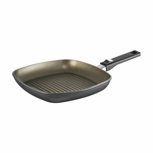 Berndes Vario Click Induction Plus grill pan, pan, non-stick coating, aluminum, 30 x 30 cm, 031598