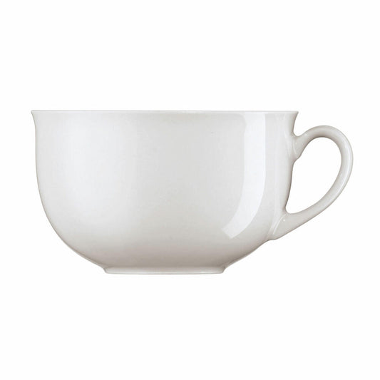 Rosenthal Form 1382 Café-au-lait Tasse, Obertasse, Kaffeetasse, Milchkaffeetasse, Kaffeebecher, Kaffee Becher, White, Porzellan, 300 ml, 41382-800001-14852