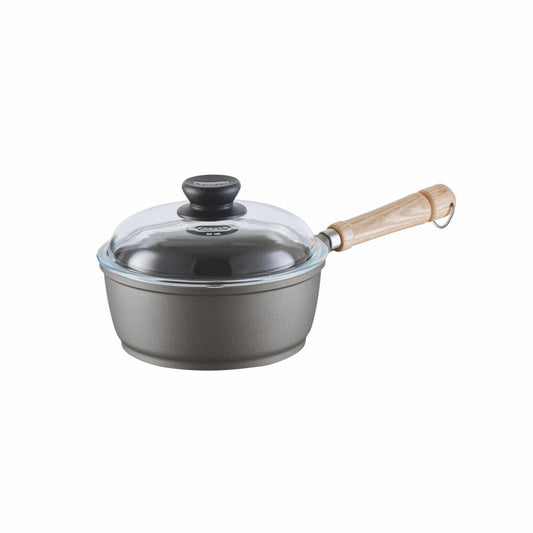 Berndes Bonanza Induction saucepan, with glass lid, cooking pot, pot, induction, aluminum, Ø 18 cm, 071208