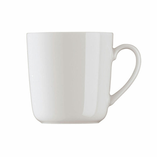 Rosenthal Form 1382 Henkelbecher, Becher mit Henkel, Kaffeebecher, Kaffeetasse, Kaffee Tasse, White, Porzellan, 420 ml, 41382-800001-15571