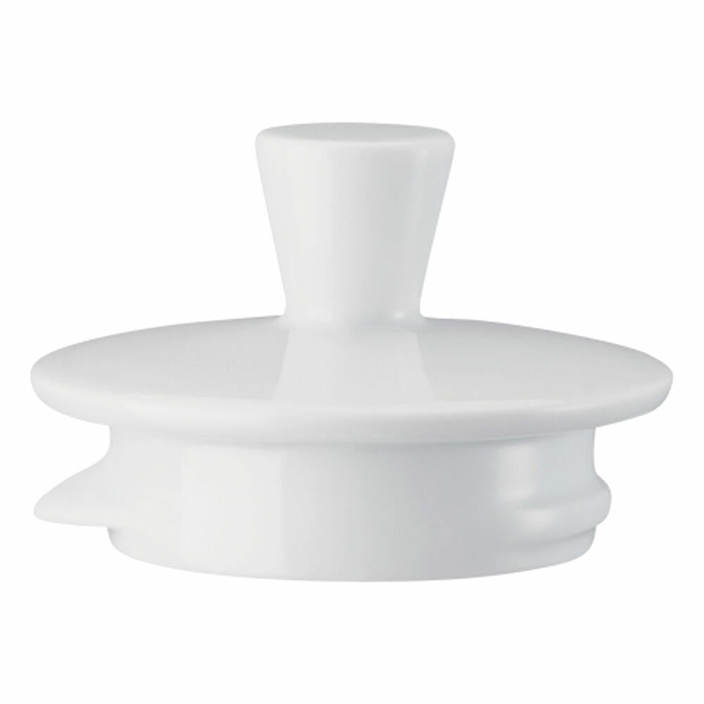 Arzberg Form 1382 Lid for Teapot 1.2 L, Replacement Part, Spare Part, White, Porcelain, 41382-800001-14232