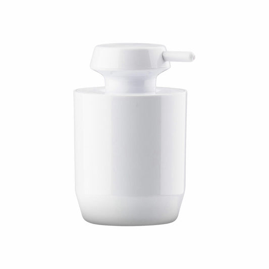 Zone Denmark Soap Dispenser Suii, Soap Dispenser, Dosing Dispenser, Plastic, White, H 12.4 cm, 332179