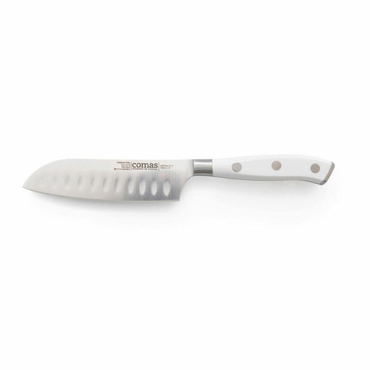 Comas Santoku Knife Marble, Asian Kitchen Knife, Chef's Knife, Stainless Steel, 8112