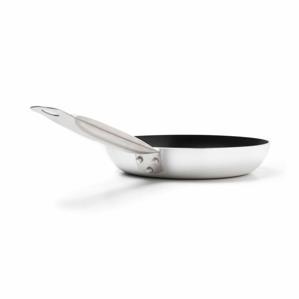 Comas Teide Induction Frying Pan, Pan, Stainless Steel Handle, Aluminium, Silver, Black, 32 cm, 8957