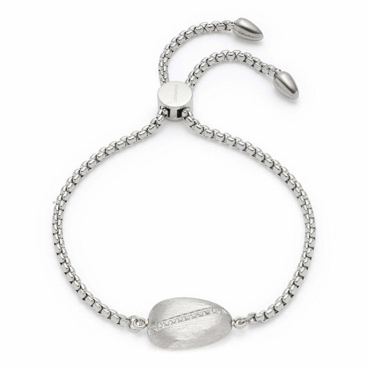 Leonardo Jewels Bracelet Ciottolo, Bracelets, Fashion Jewelry, Stainless Steel, Glass Crystals, 018294