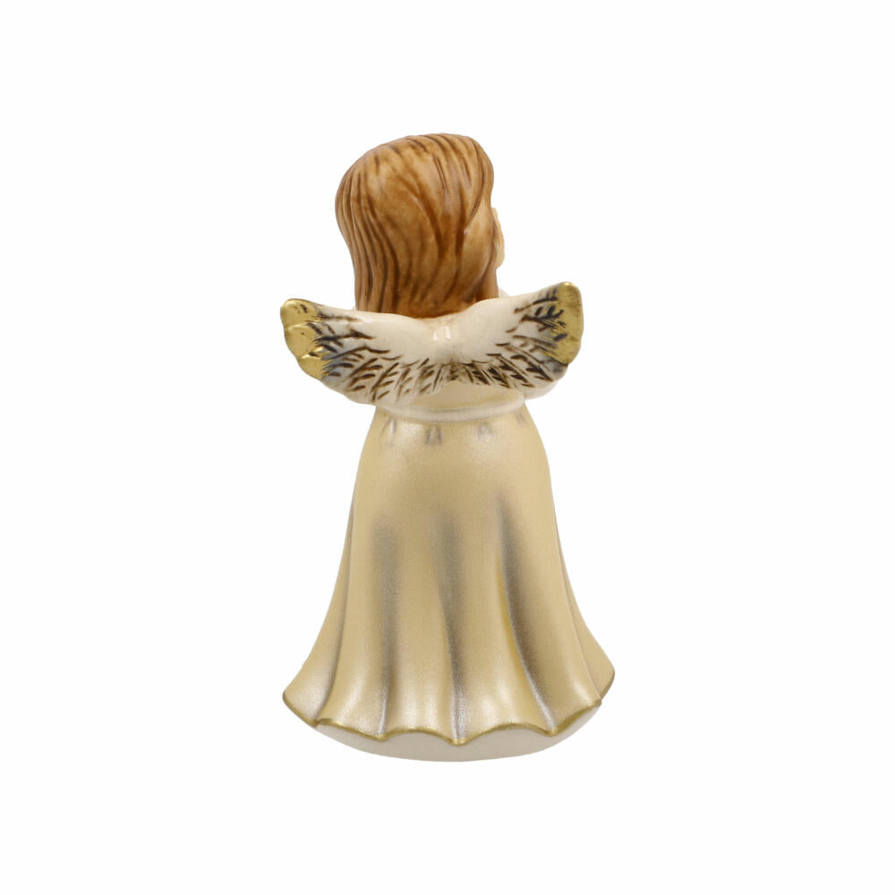 Goebel Angel Follow Your Heart, decorative figure, stoneware, champagne, 8.5 cm, 41663071