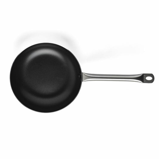 Comas Deep Frying Pan Vulcano, Pan, Aluminium, Silver, Black, 40 cm, 9976