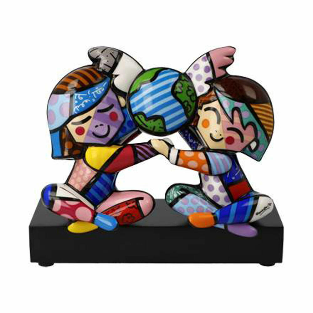 Goebel Figurine Romero Britto Children of the World, Decorative Figure, Decoration, Porcelain, 66453251