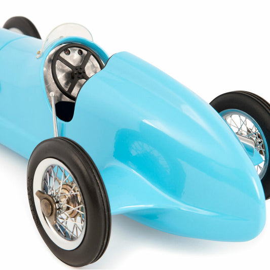 Authentic Models Model Car Blue Racer, Model Car, Racing Car, Aluminum / Artificial Leather, PC016