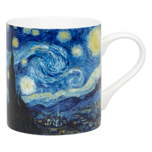 Könitz Becher De Sterrennacht by Van Gogh, Tasse, Kaffeetasse, Bone China, Blau, 400 ml, 1120042819