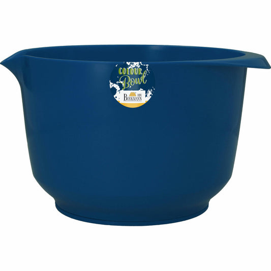 Birkmann Colour Bowl mixing and serving bowl, mixing bowl, bowl, melamine resin, dark blue, 4 liters, 709195