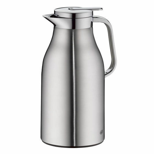 Alfi Isolierkanne Skyline, Thermokanne, Edelstahl, Stainless Steel Matt, 1.5 L, 1322205150