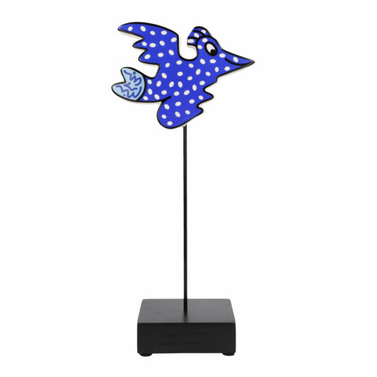 Goebel Figurine James Rizzi - Snow Bird, Sculpture, Pop Art, Porcelain, Blue, 26103191