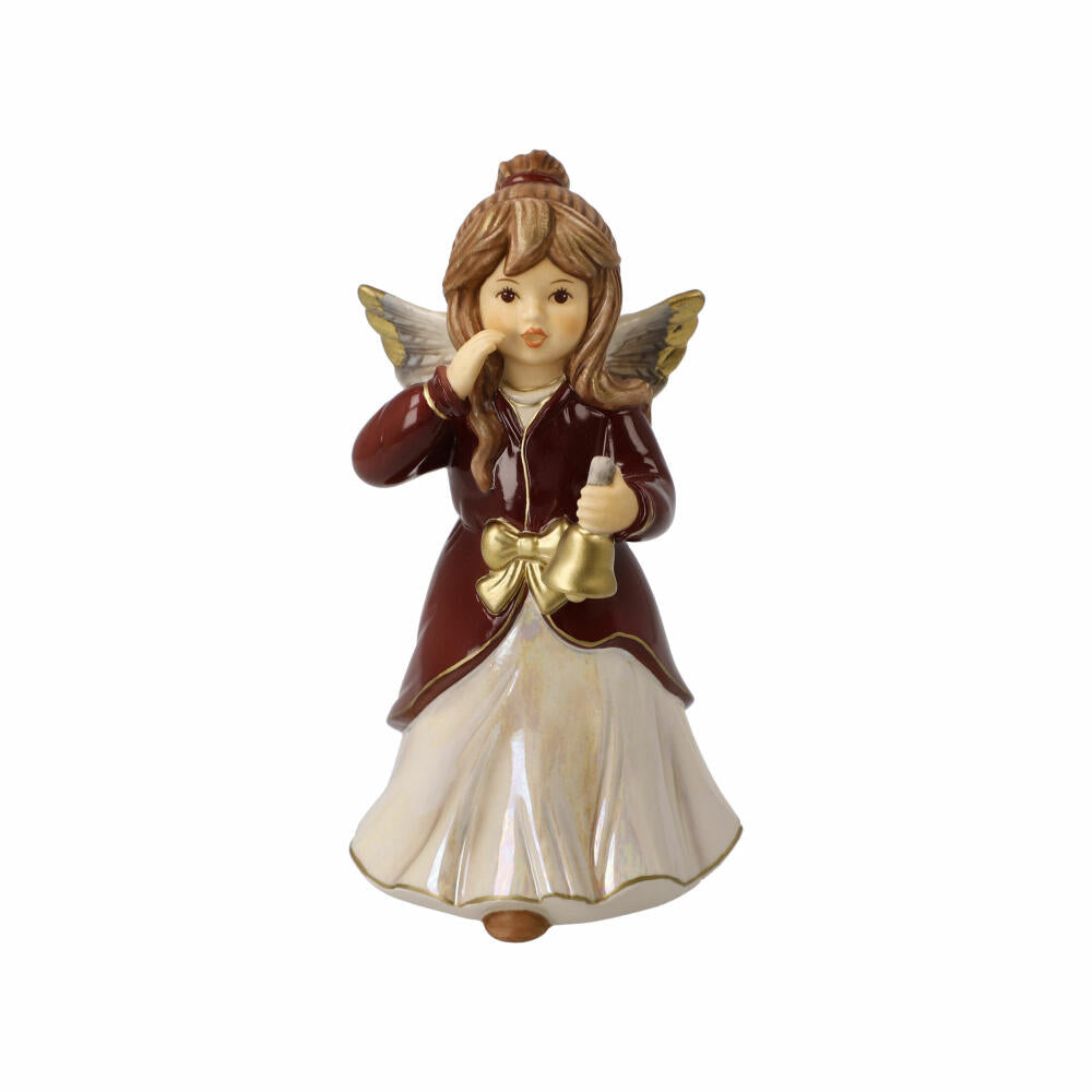 Goebel Angel Christmas Eve, decorative figure, stoneware, annual color, 14.5 cm, 41673231