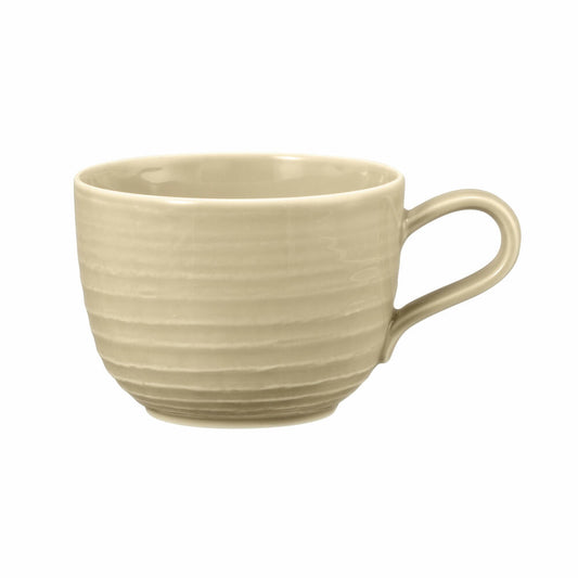 Seltmann Weiden Terra Kaffeeobertasse, Kaffeetasse, Kaffee Tasse, Porzellan, Sandbeige, 260 ml, 001.764963