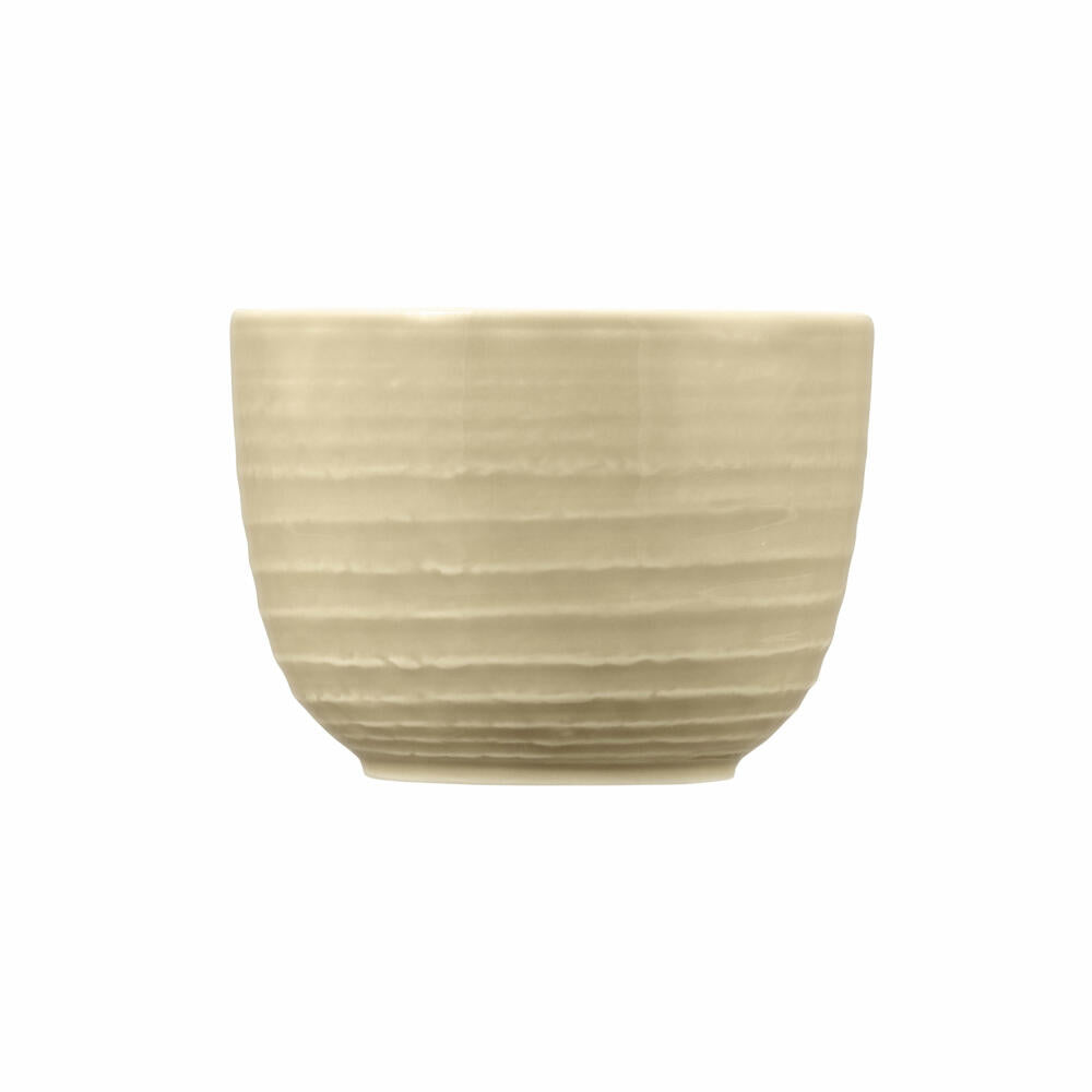 Seltmann Weiden Terra Kaffeeobertasse, Kaffeetasse, Kaffee Tasse, Porzellan, Sandbeige, 260 ml, 001.764963