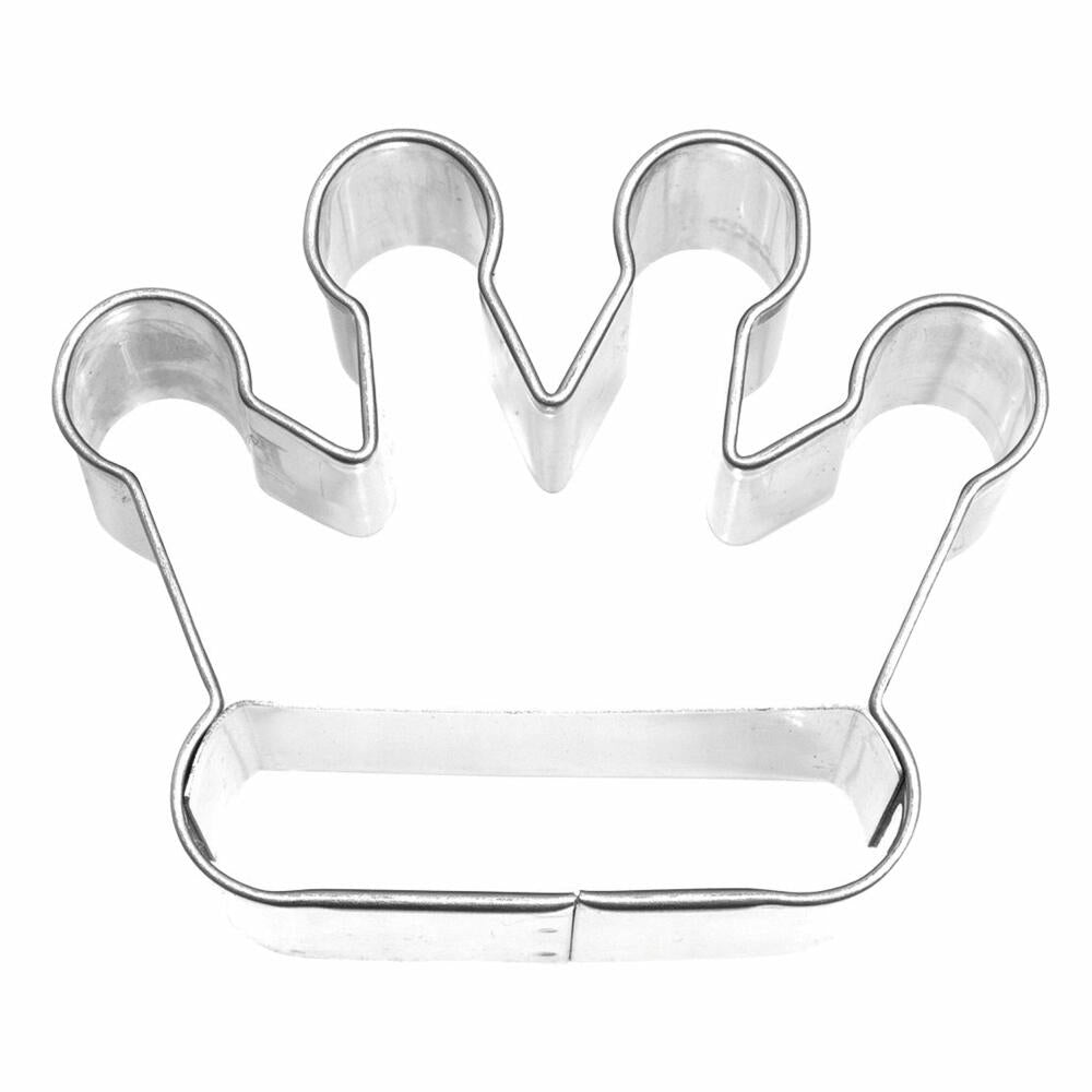 Birkmann Cookie Cutter Crown, Cookie Cutter, Cookie Mold, Biscuit, Cookies, Stainless Steel, 5 cm, 191747