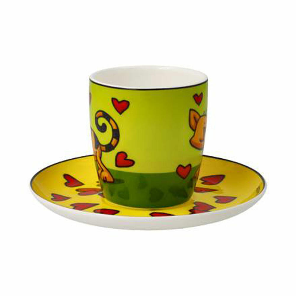 Goebel espresso cup Ed Heck - Love Cat, espresso cup, fine bone china, 67200121