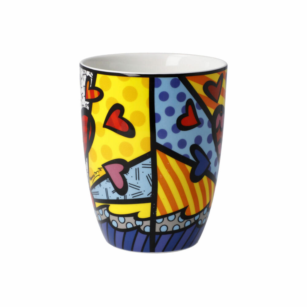 Goebel Artist Mug Romero Britto - A New Day, Cup, Mug, Fine Bone China, Colorful, 400 ml, 66452831