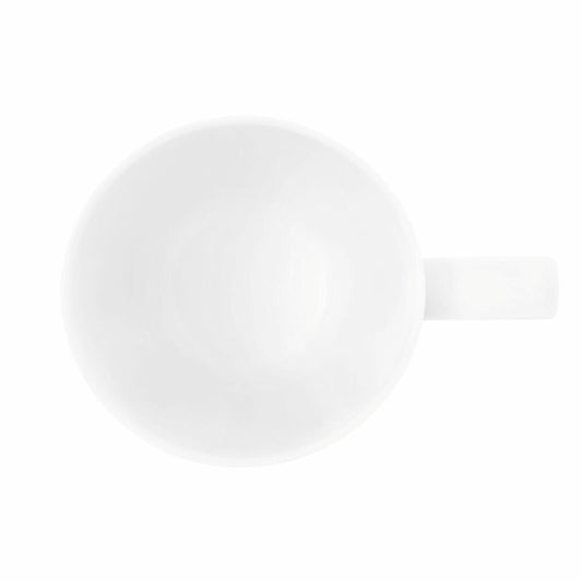Seltmann Weiden Liberty Becher, Kaffeebecher, Teetasse, Tasse, Porzellan, Weiß, 400 ml, 001.764205