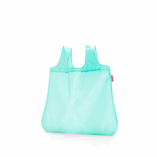 reisenthel mini maxi shopper pocket, shopping bag, shopping bag, bag, glacier blue, 15 l, AO4056