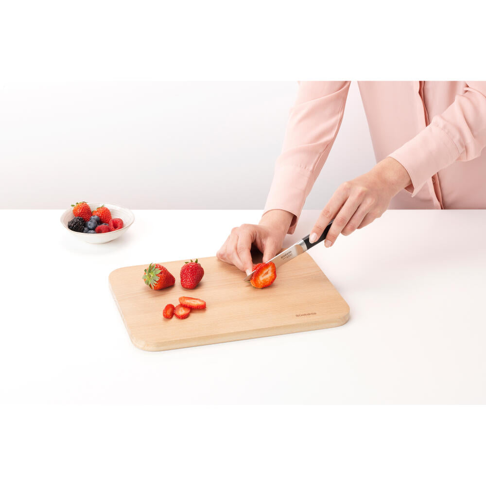 Brabantia Profile cutting board, medium, cutting mat, wood, 32 x 23 cm, 260766