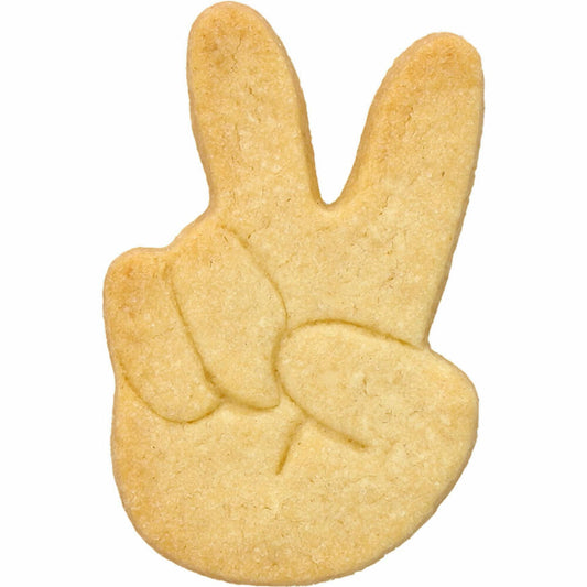 Birkmann Ausstechform Victory, Ausstecher, Plätzchenform, Keks, Plätzchen, Edelstahl, 7 cm, 189676