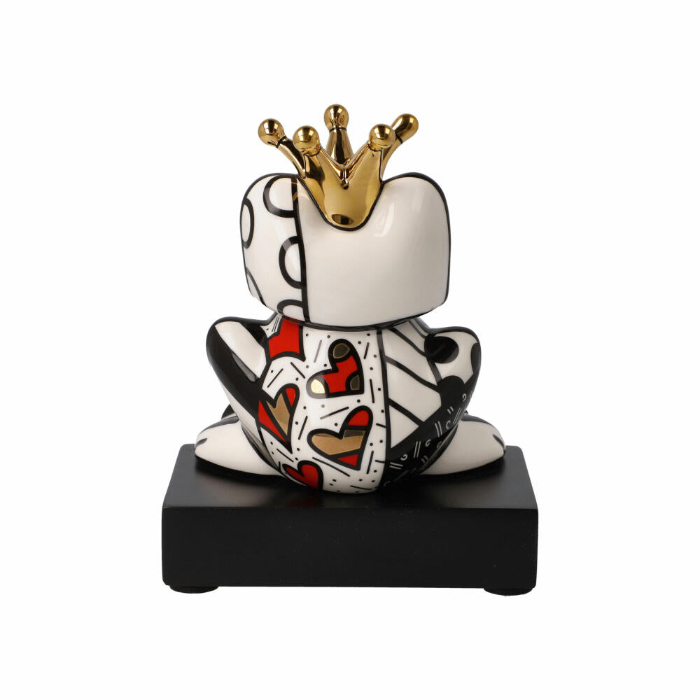 Goebel Figurine Romero Britto - Golden Prince, Pop Art, Porcelain, Colorful, 14.5 cm, 66453181