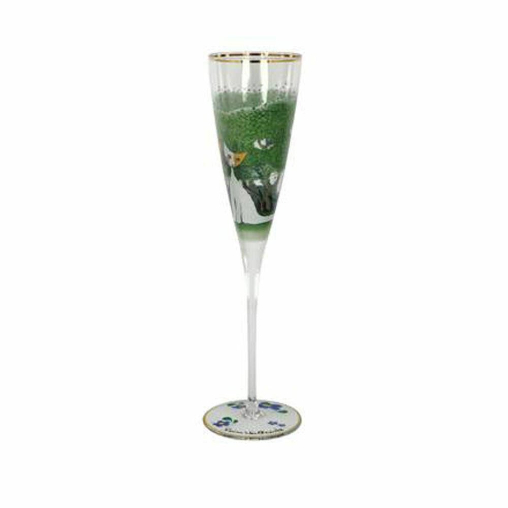 Goebel champagne glass Rosina Wachtmeister - Una passeggiata nel verde, champagne glass, sparkling wine, glass, 66926441