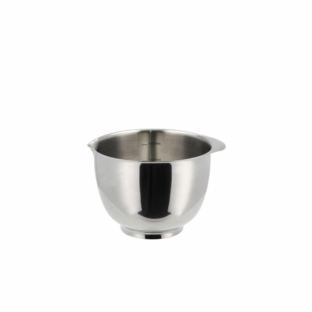 Rosti bowl set Margrethe 3-piece, bowls, steel, silver-colored, 1.5 + 2 + 3 L, 23921